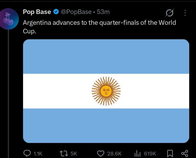 FactcheckBharat's tweet photo. Argentina is going to win FIFA worldcup !😌 https://t.co/wqoSgGL7Kd