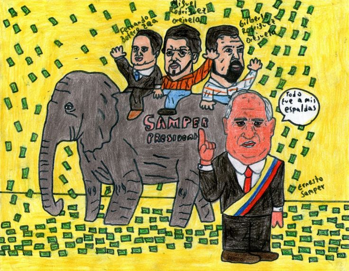 la_blabejas's tweet photo. @ernestosamperp @petrogustavo @CNE_COLOMBIA @Registraduria Lo que diga el elefante nos vale monda. https://t.co/P8zenv80xG