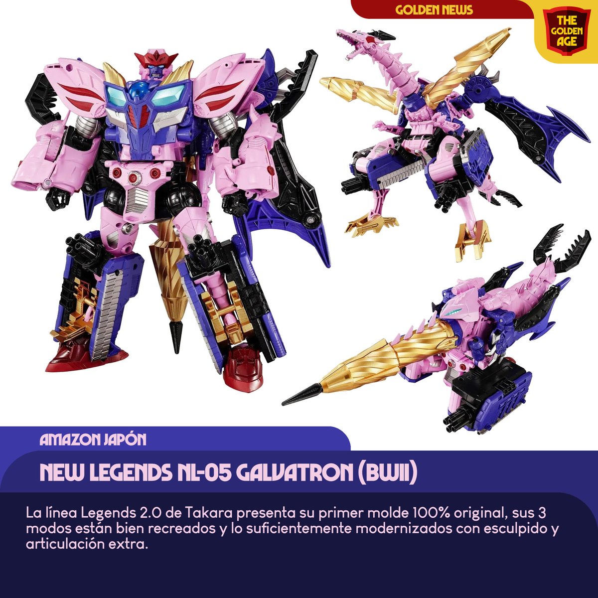 TFthegoldenage's tweet photo. Noticias (1/2):
Crossover y preordenes de Takara, Galvatron da la impresión de ser el mejor lanzamiento de New Legends de momento, que otros moldes traerá esta linea a futuro?
#transformers #newlegends #masterpiecegattai #scoobydoo https://t.co/9cvVFn3mxa