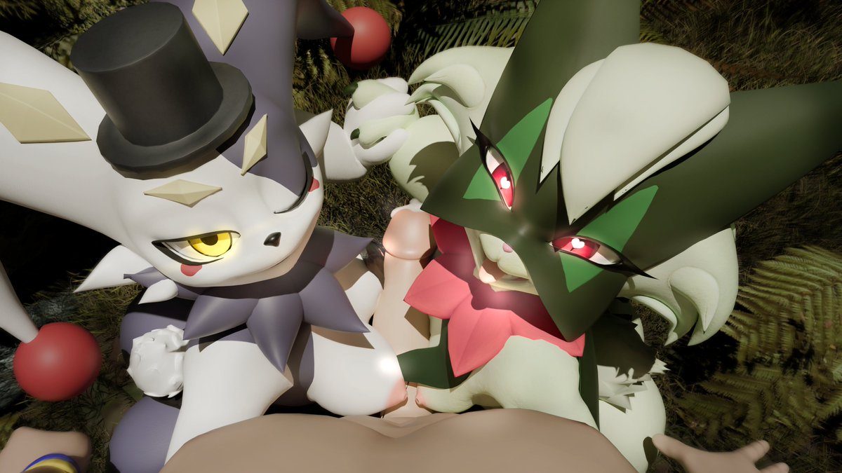 LeS4mtr1x's tweet photo. Imagine what kind of magic of tricks they could do together 🪄

Credit for these models:

Both Dupin and Meowscarada thanks to: @seriuswolf

Forest scene thanks to: @YESIMAKESTUFF https://t.co/ral1ggEr4I