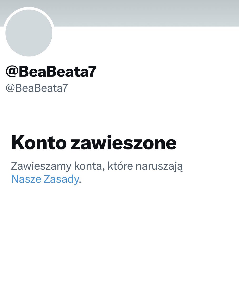 FlameMalmed's tweet photo. Zawiesiliśmy konto hejtera, degenerata i #vatnik’a 🇷🇺💩

@ BeaBeata7 

ponieważ za jego pośrednictwem doszło do naruszenia naszych zasad dotyczących zakazu zachowań nacechowanych nienawiścią.

TAK KAŻE OBYCZAJ 👊💥
Dziękuję wszystkim za pomoc 🤗
#SprzatamyX
#HateStop https://t.co/A58EgwuRtN