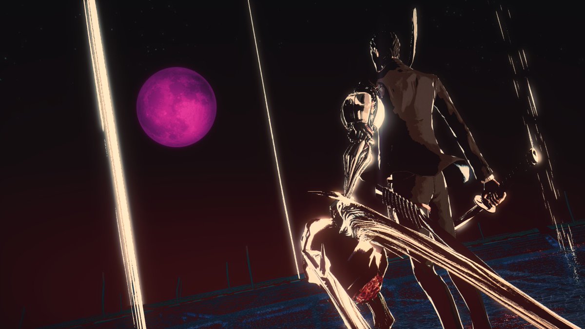 dailymondos's tweet photo. The Moon in KILLER IS DEAD. https://t.co/YKeVSfBEZn