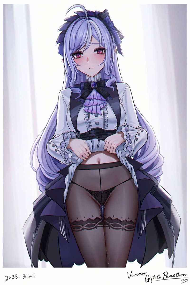 PurpBanshee_'s tweet photo. "h-here~ will my body satisfy you~?" https://t.co/oujnW4meYj