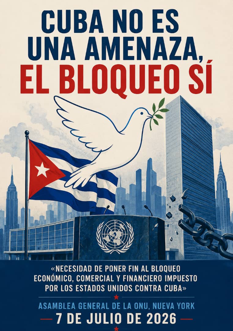 Carlos592863's tweet photo. 📊🇨🇺 Entre marzo de 2025 y febrero de 2026 el impacto económico del bloqueo asciende a 8 103 millones de dólares, según @BrunoRguezP nuestro canciller.

📌https://t.co/tD0pOLWxe9

#TumbaElBloqueo 
#CubaNoEsUnaAmenaza
#VillaClaraConTodos https://t.co/3BdXhgCHOZ