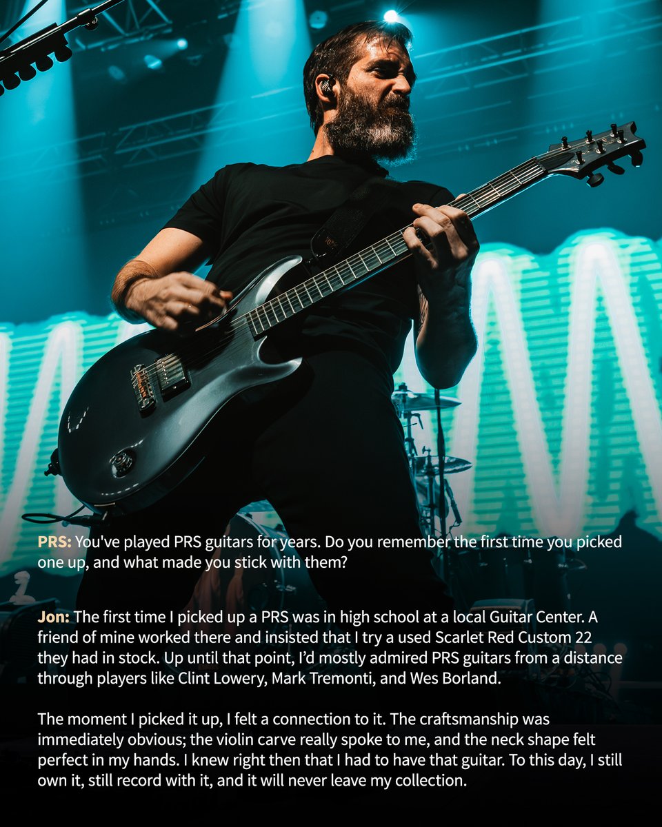 prsguitars's tweet photo. Get to know Featured Artist Jon Jourdan in our latest Q&amp;A on the PRS Blog where you can learn more about his minimalist limited edition model and what he loves so much about single pickup guitars! https://t.co/E7EbkSDJXY https://t.co/2xPyvrQdHB