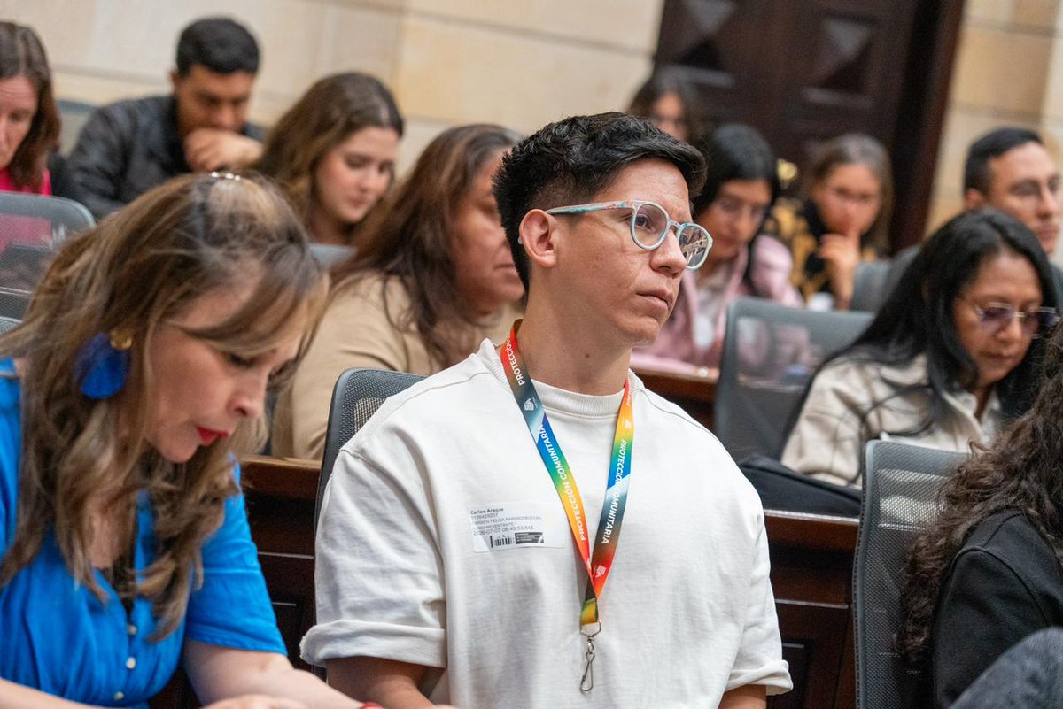 CancilleriaCol's tweet photo. Desde el Capitolio Nacional, la viceministra de Asuntos Migratorios, Consulares y Protección Internacional, Paula Andrea Cerón, moderó el panel "Construyendo Puentes: Migración y Desarrollo: una mirada desde las voces de la sociedad civil", un espacio para conocer diversas perspectivas sobre la movilidad humana y presentar el proceso de construcción participativa de los Lineamientos Estratégicos de Gobernanza Migratoria 2026–2036.