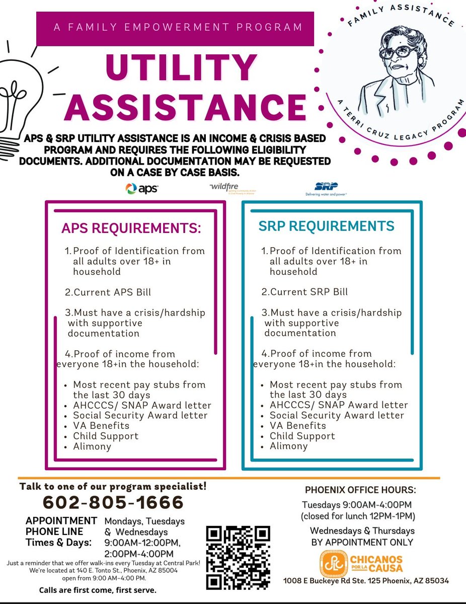 AZGOPLD24's tweet photo. Have a crisis or hardship? Need help paying your utilities?
Well, see the flyers below to get info on how to get help! #CPLC https://t.co/DjaJgLqHD2