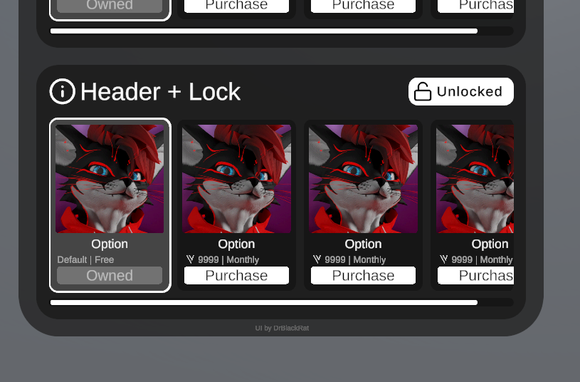 DrBlackRat's tweet photo. I've just released V0.10.0 of Modern UIs!

It brings Secure Networking 2.0, the new Lock Button, Player Zone Constrains and many quality of life improvements. https://t.co/VbGlonQqUp