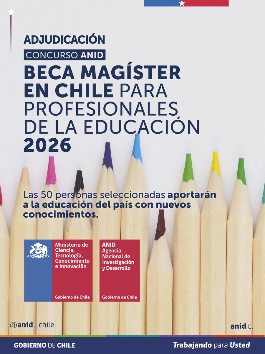 Agencia Nacional de Investigación y Desarrollo tweet media