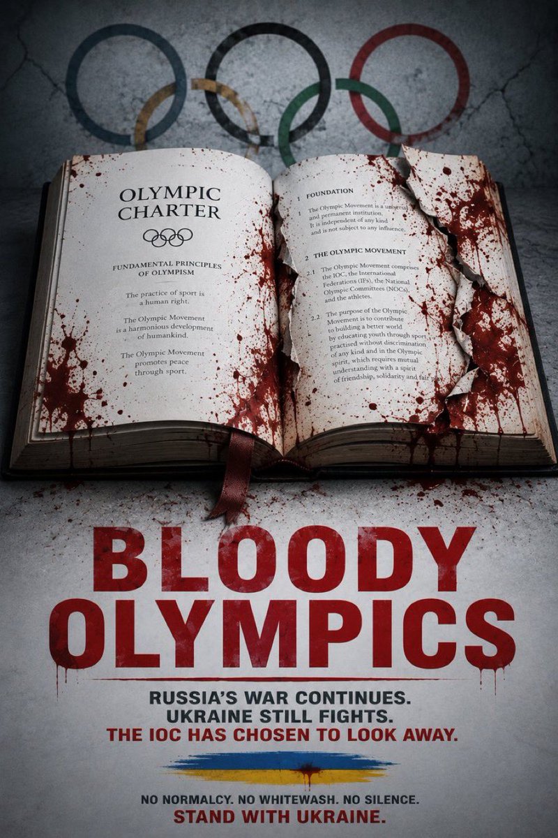 vesstnik's tweet photo. @iocmedia Russia is a fascist terrorist state. Russia should have no platform at the Olympic Games. https://t.co/48RsdU2rz4