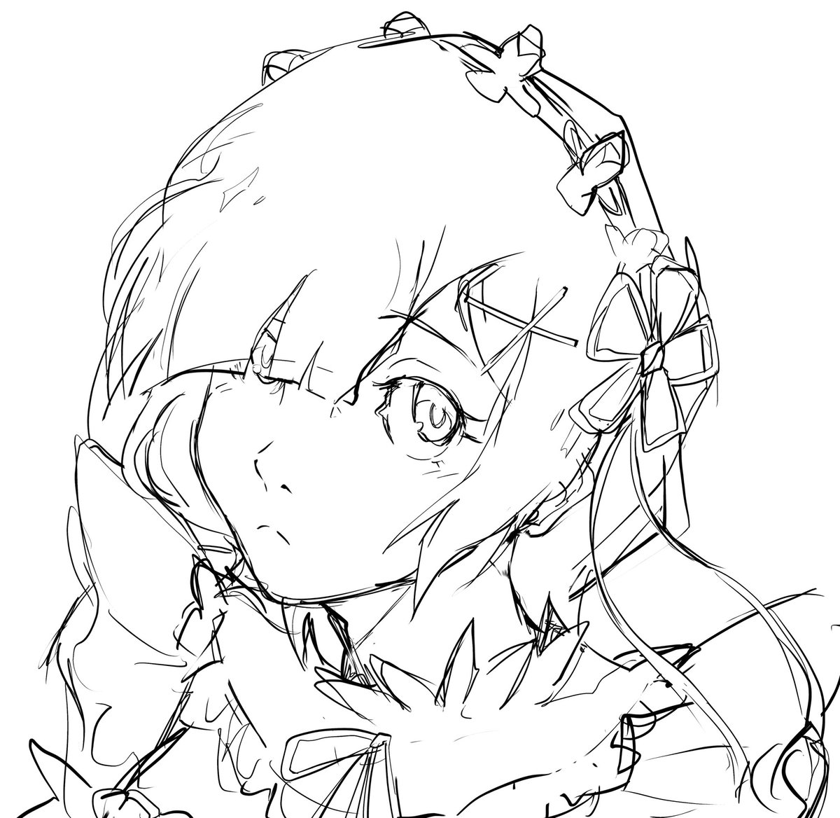 Kyuremberg's tweet photo. レム #リゼロ https://t.co/brjvRvbiha