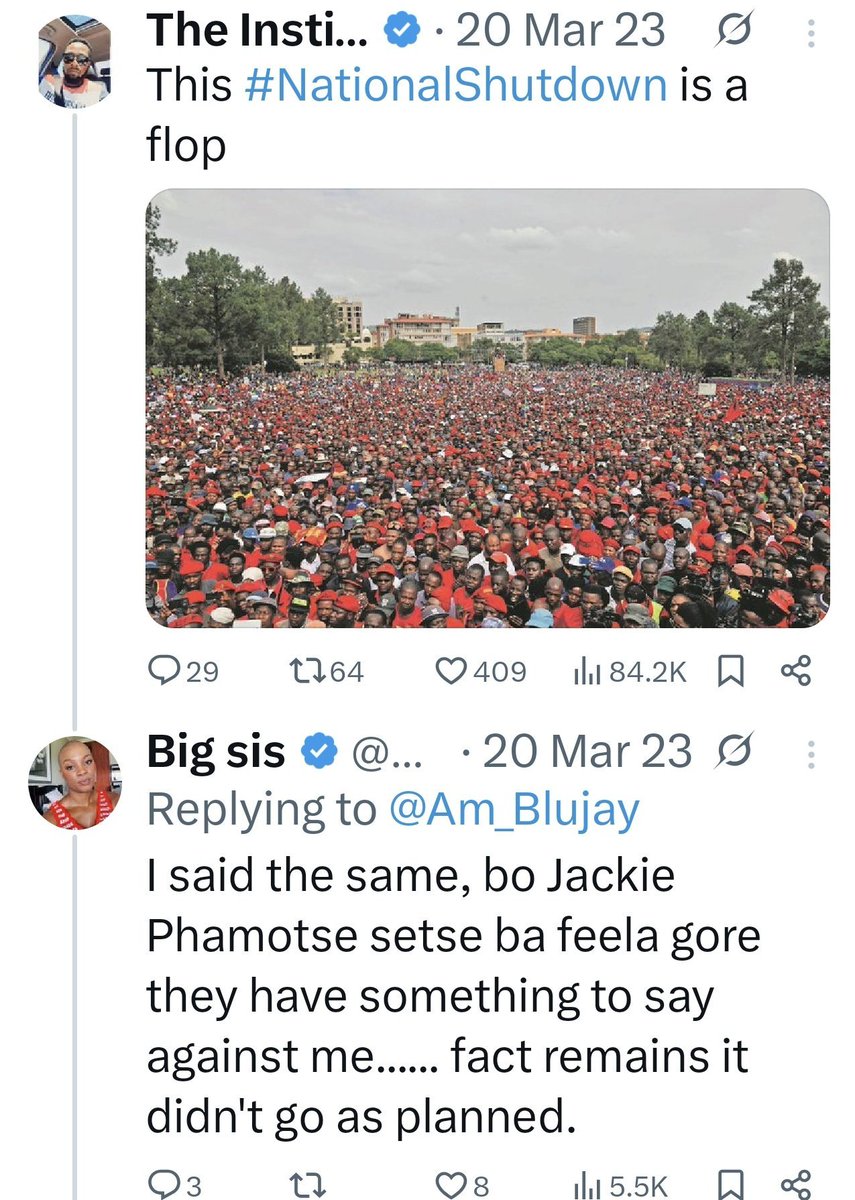 Palesa_EFF01's tweet photo. "I will not vote EFF again" gang have started 🤣🤣🤣🤣🤣🤣🤣🤣🤣who NEVER voted for us, who are questionable on which country they are in https://t.co/399KBPyR4y