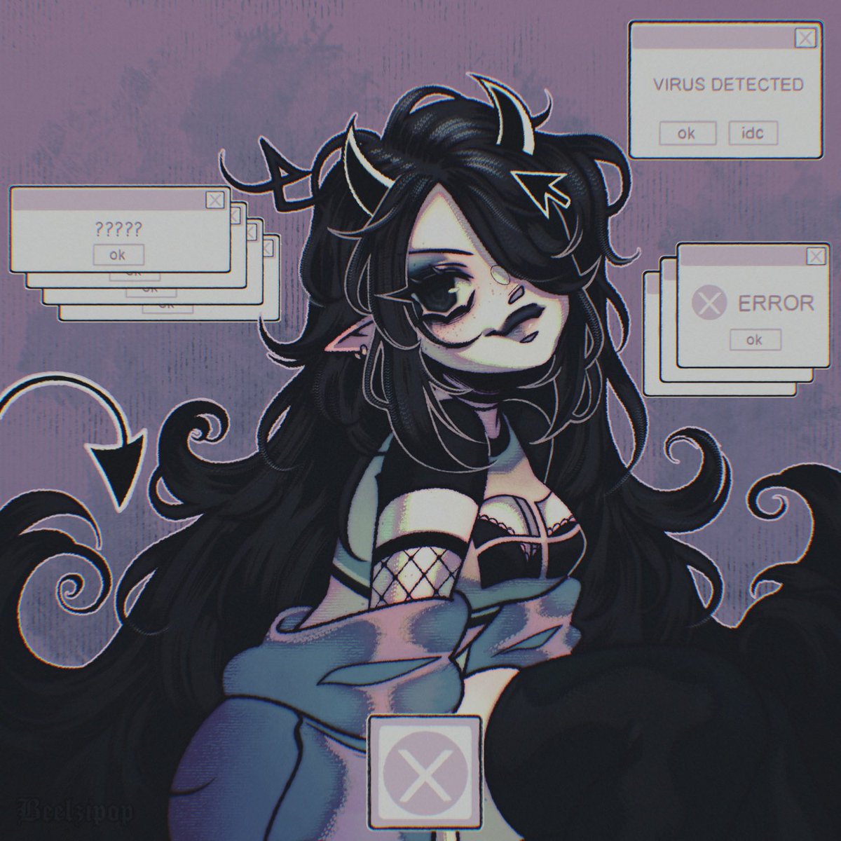 beelzipop's tweet photo. Vgen cömms 🖤✨ https://t.co/nDGQfN1tyz