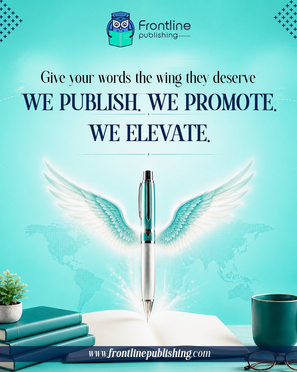 Frontline_Pub's tweet photo. We help authors transform ideas into stories that inspire, connect, and leave a lasting impact.

Check out our website for more details:
https://t.co/OqpChmqlb9

#FrontlinePublishing #BookPublishing #AuthorLife #EditAndPublish #ManuscriptMagic #BookEditor #PublishYourDreams https://t.co/0LgdCRB7g8