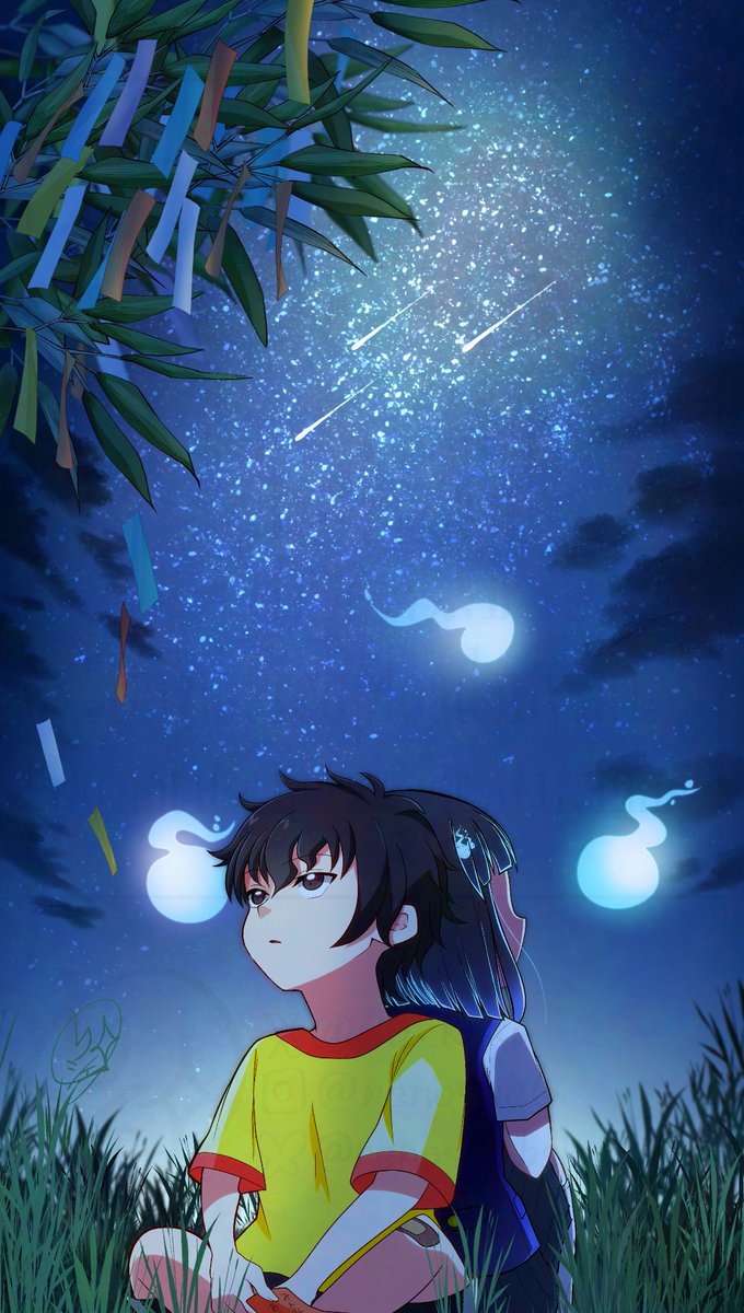 CekKf4's tweet photo. 『七夕のあの日』

※タップ推奨

#七夕 #七夕2026 https://t.co/uocMhCVnod