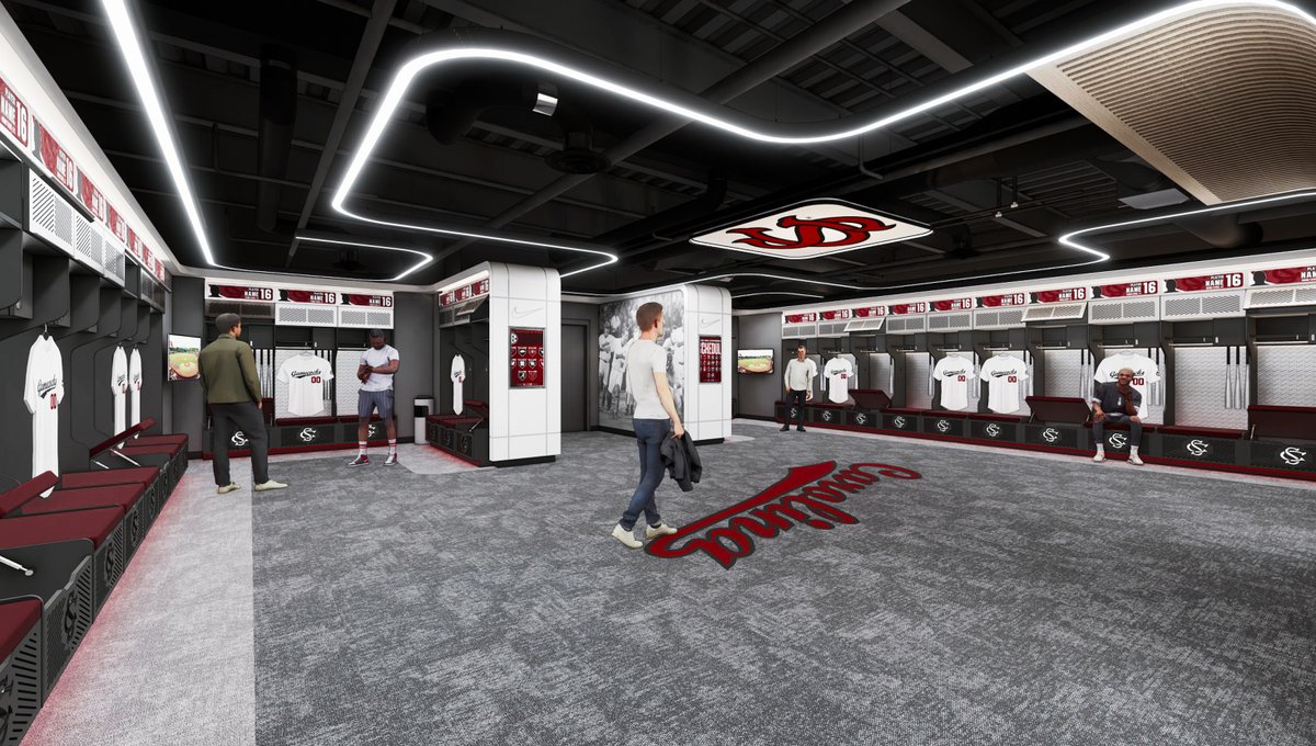GamecockBSB's tweet photo. Building for the future, right now. 

Coming soon to Founders Park: https://t.co/UtExa4DKpB https://t.co/nEBJpqMMKW