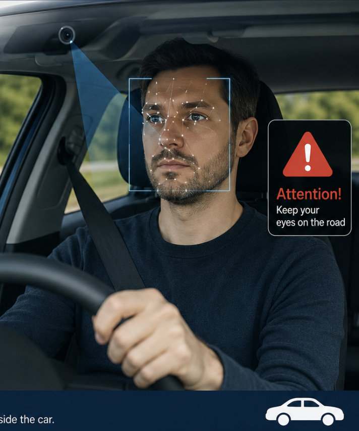 Pirat_Nation's tweet photo. Starting today, all new cars registered in the European Union must include a driver monitoring system.

The system uses a camera or sensors to check if the driver is paying attention to the road. If the driver looks away for too long, it will warn them with a sound or visual alert.

This new rule only applies to newly registered vehicles from July 7, 2026. It does not affect cars already on the road.

The EU says is to help prevent crashes caused by distracted driving. The system is designed to monitor the driver inside the car and warn them if they lose focus.