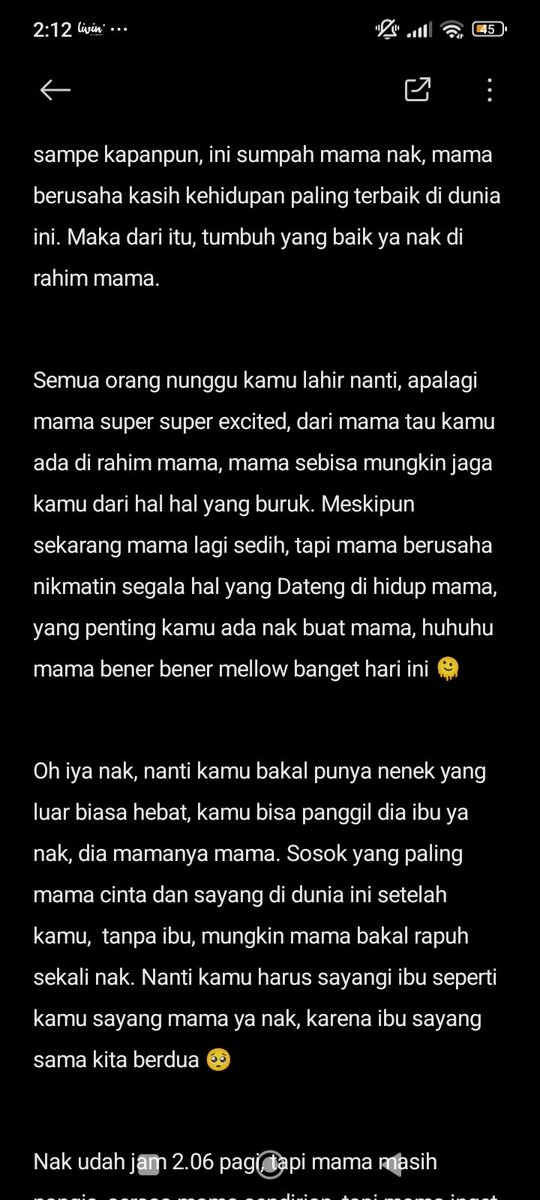 n4nduy's tweet photo. Kalo lagi sedih suka inget aku lagi mengandung anakku, kamu bukti nyata mama kuat sampe detik ini nak ❤️ https://t.co/HWLs65ScJL