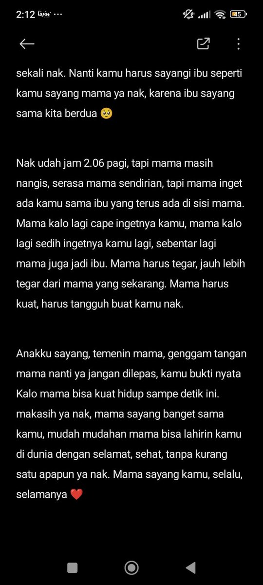 n4nduy's tweet photo. Kalo lagi sedih suka inget aku lagi mengandung anakku, kamu bukti nyata mama kuat sampe detik ini nak ❤️ https://t.co/HWLs65ScJL