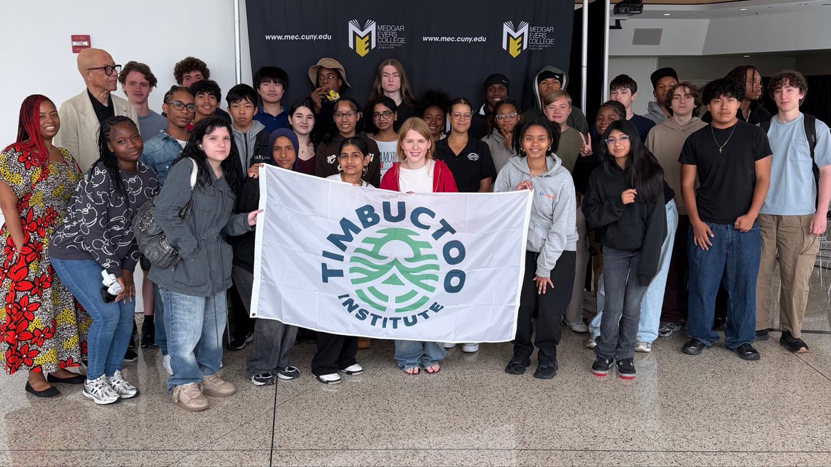 SolagesNY's tweet photo. Excited to welcome the first cohort of this year’s @Timbuctoo1846 Institute Adirondack and Brooklyn Programs. 

These students are diving into climate science through the lens of social justice. The @BPHACaucus is proud to invest in our next generation of climate leaders. 🌎 https://t.co/B5tBqpZd0M
