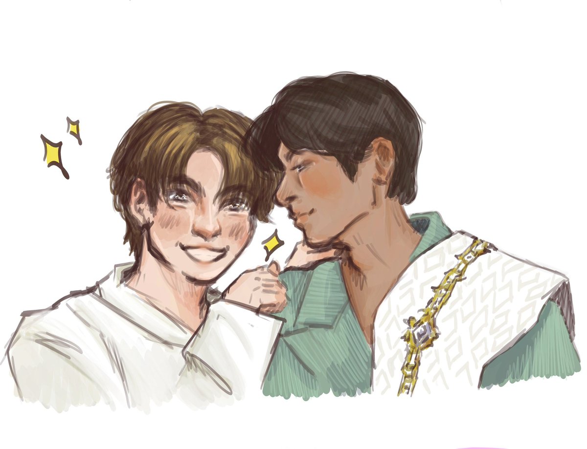 itsafeverdream's tweet photo. 3/4 from Netjj magma event
HBD to @netsiraphop
!!! 🎉🎂 This post will serve as a birthday gift if I don’t have time to draw something else. Anyways !! I hope you can find someone who look at u like net looks at juju ! 🙂↕️💕
#netjj #netjjfanart #dmd #netsiraphop #jj_rcp https://t.co/v1kTQzYG4I