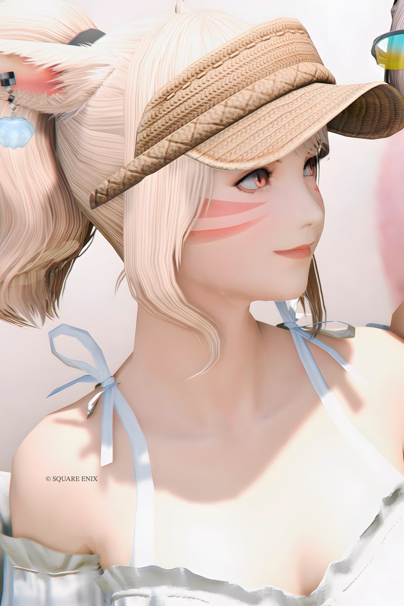 reahru's tweet photo. 梅雨明けで暑いね💦

#ミコッテ #FF14 https://t.co/QcwaEIQaEp
