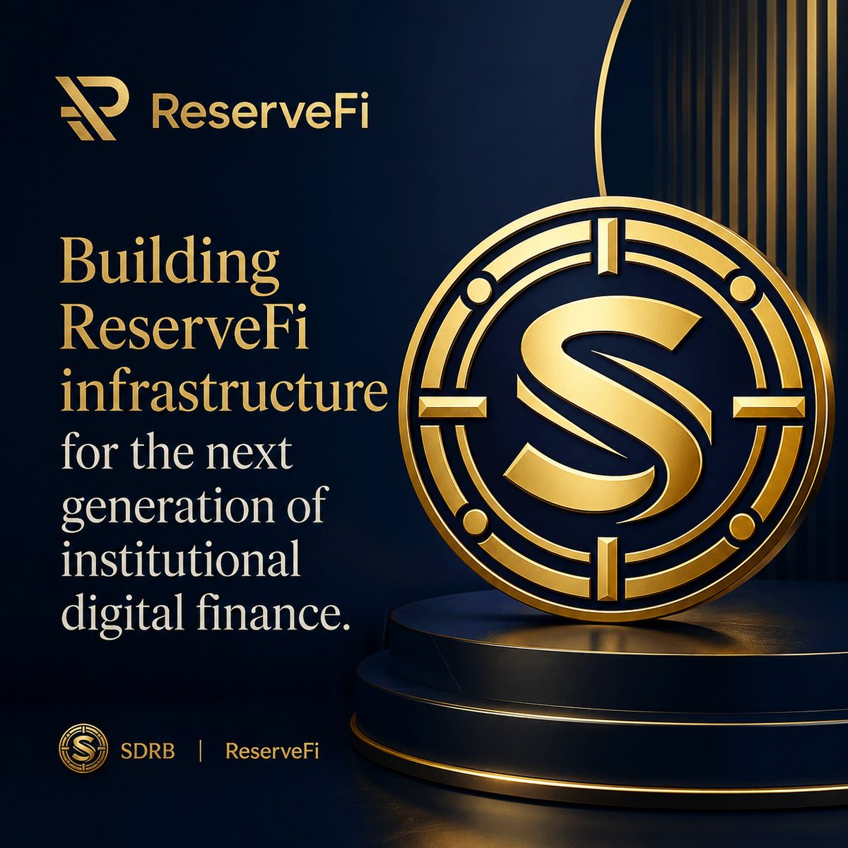 SDRB_io's tweet photo. Most of Web3 is still asking the wrong question.

It's not only about faster chains, more liquidity, or launching another token.

The real question is:

How do we protect capital when trust is tested?

That's why SDRB is building ReserveFi.

ReserveFi is reserve-grade infrastructure built around:
• Proof of Reserves
• transparent reserves
• governance
• capital protection
• resilient settlement
• adaptive risk response

DeFi proved finance can be open.

ReserveFi must prove digital finance can be resilient.

Capital is protected, not governed by emotion.

#ReserveFi #SDRB #ProofOfReserves #OnChainFinance #CapitalProtection #Web3Infrastructure