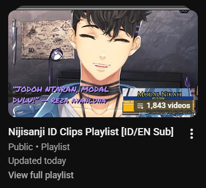 netijer's tweet photo. i would always think "Guess that's all NijiID clips I could find" then suddenlly another one shows up. this keep happening till it got this much https://t.co/oBYOroCypf