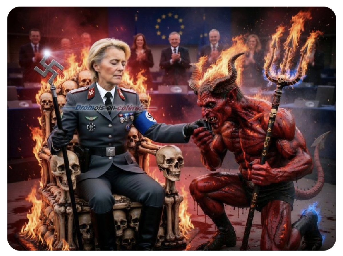 libelhune's tweet photo. @Frontieresmedia Valeurs tyranniques et satanistes... https://t.co/AemSjNKd3D