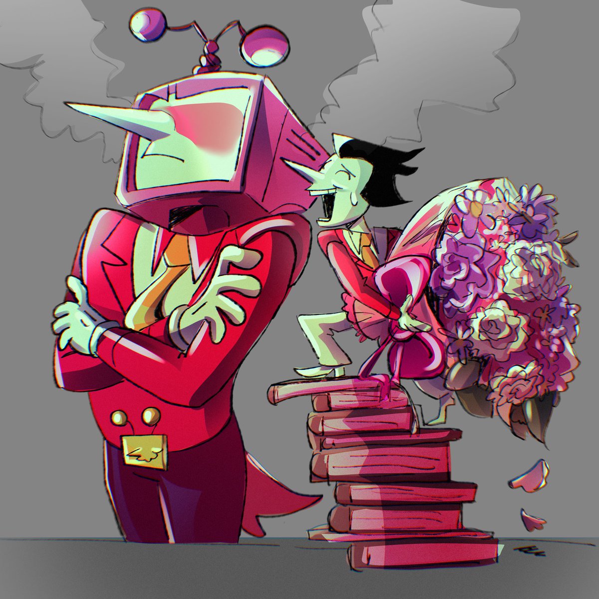 greebzell's tweet photo. apologies

#deltarune #spamton #tenna #spamtenna https://t.co/SOkvPr5yMF