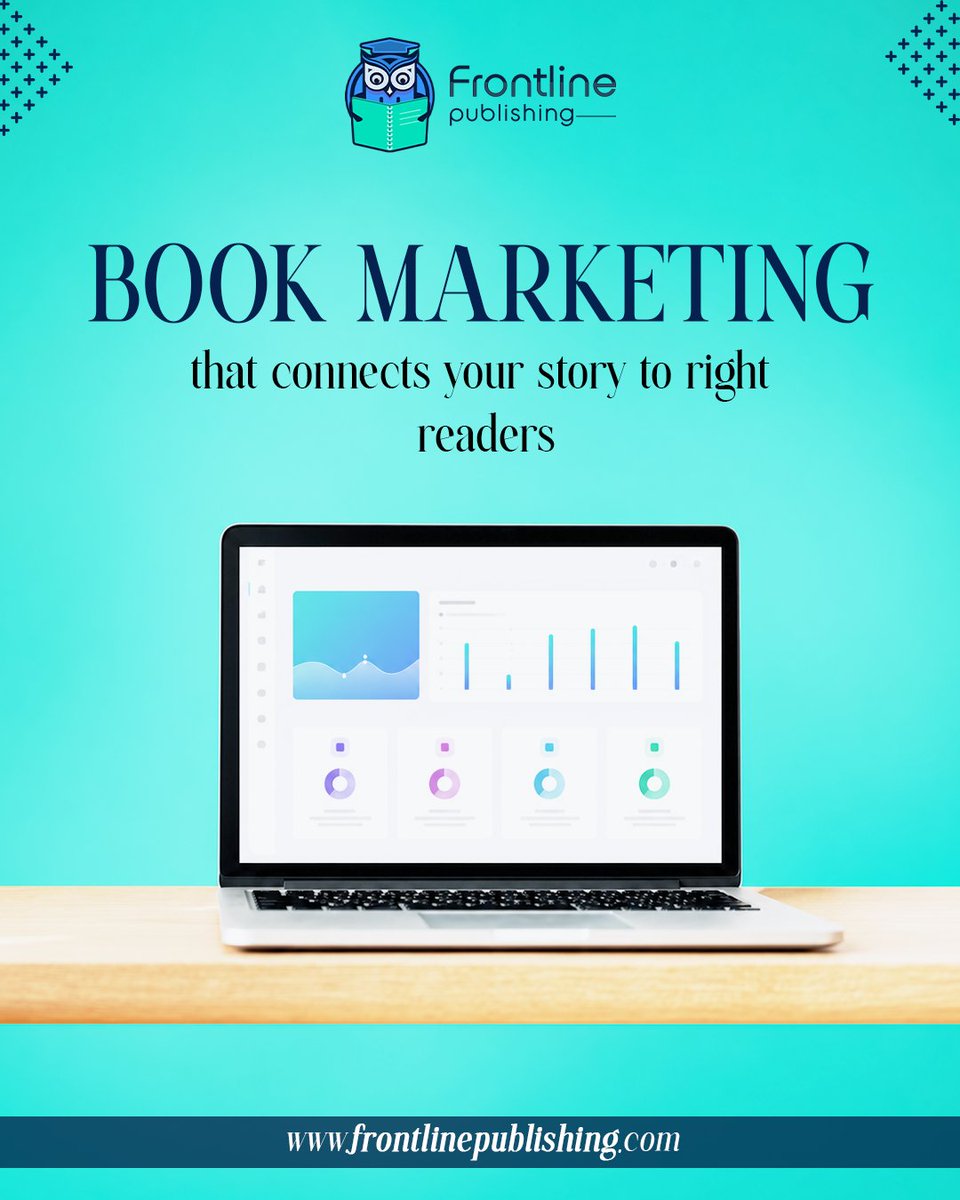 Frontline_Pub's tweet photo. Marketing isn’t just about selling books, it’s about building meaningful connections between your story and the readers who need it most.

Check out our website for more details:
https://t.co/OqpChmpNlB

#FrontlinePublishing #BookPublishing #AuthorLife #EditAndPublish https://t.co/ov3AbdJecD