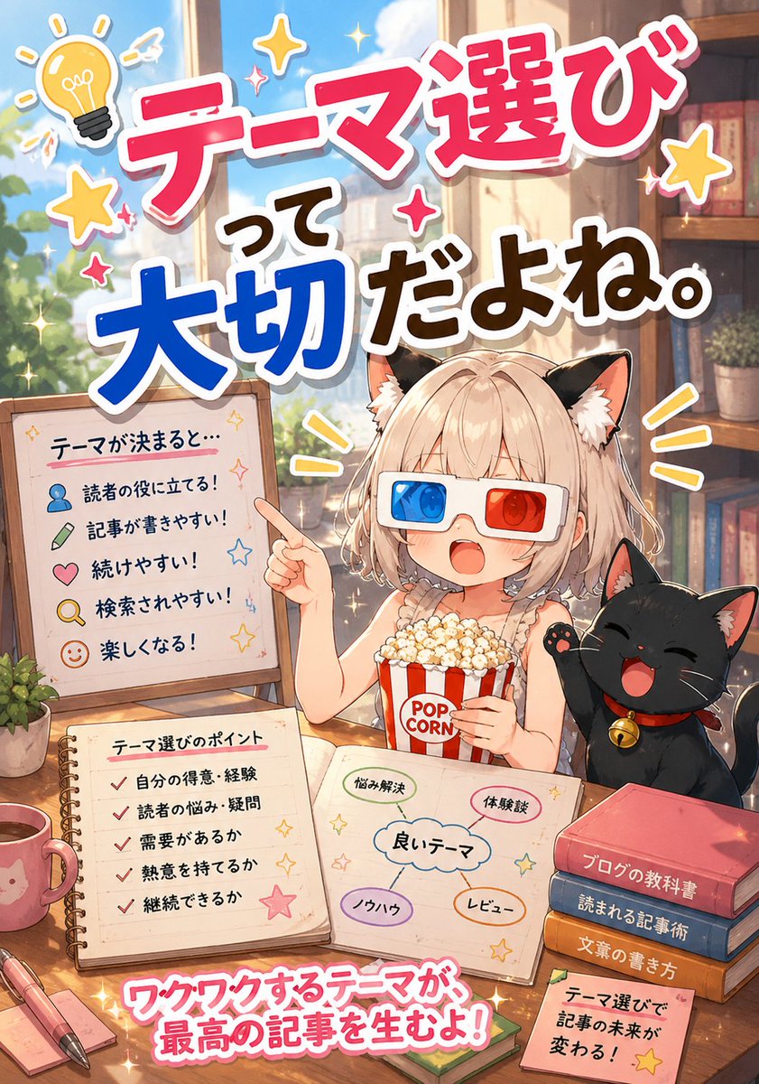 toraneko0812's tweet photo. note収益化って、「テーマ選び」がホント大切。
読者の役に立つって大切だけど、同じくらい大切な事があります。
それが、自分自身が続けやすいテーマかどうか。
続けていて、「楽しい」と思えるテーマ選びをしたいですね。 https://t.co/Mlo7OVlS2h