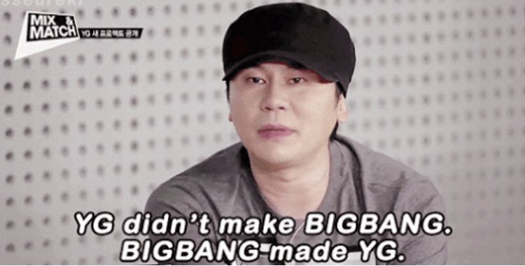 parkpeace100's tweet photo. @FentyBomOG BigBang make YG. It’s fact &amp; she’s answering your question. How is it misogyny? 😂 https://t.co/jpJiocaQmj
