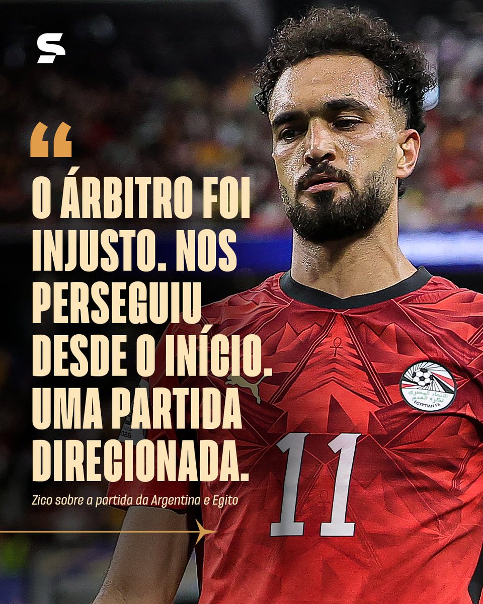 sportv's tweet photo. DISPAROU CONTRA A ARBITRAGEM! 🇪🇬⚽

Após a derrota para a Argentina nas oitavas de final da Copa do Mundo, o atacante Zico não escondeu a revolta. O jogador egípcio afirmou que a arbitragem foi injusta e tendenciosa a favor dos argentinos, aumentando ainda mais a polêmica em torno da partida que terminou com a eliminação do Egito.

*Contém texto alternativo

#CopaNaGlobo #ViveNaGente #Zico #Egito
