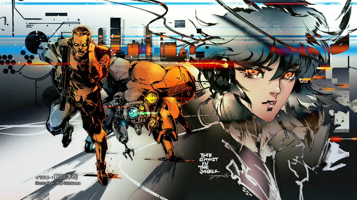 TylerDurden2706's tweet photo. Yoji Shinkawa qui dessine du ghost in the shell, quoi de plus logique au final, magnifique 😍
#metalgearsolid #ghostintheshell https://t.co/FFJlDxFQZJ