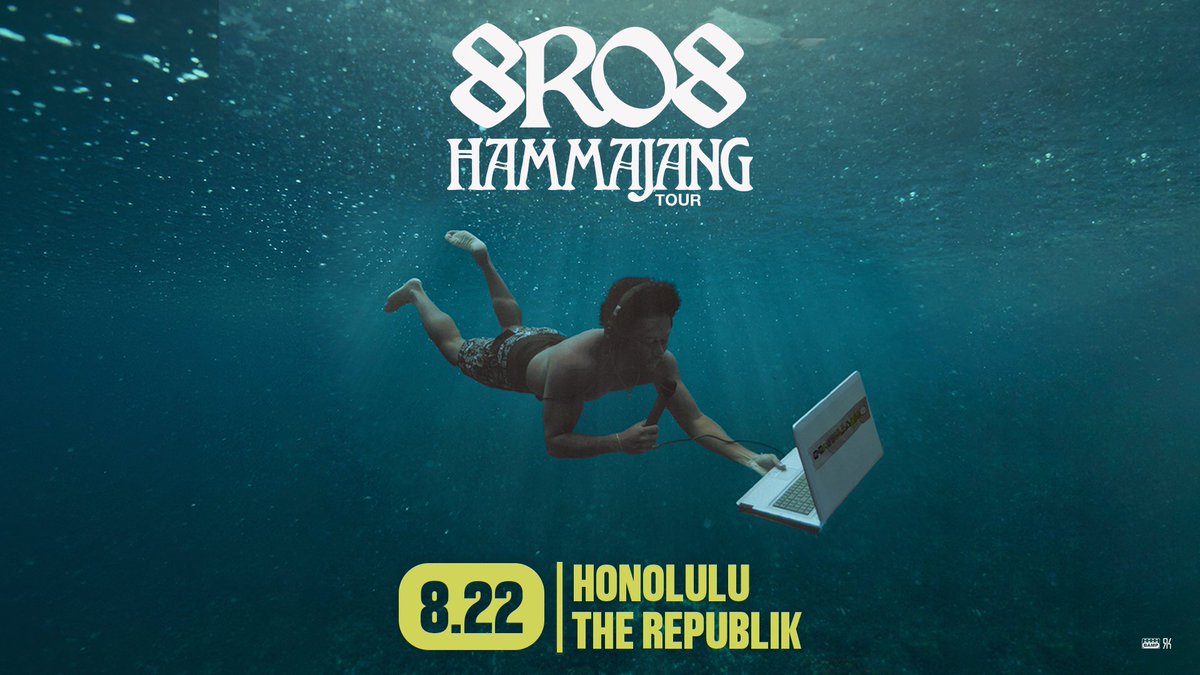 JoinTheRepublik's tweet photo. JUST ANNOUNCED 🌴 8RO8 is performing live in Honolulu on Saturday, August 22 at The Republik! Presale starts next Wednesday, July 15 at 10AM HST. Tickets go on sale to the general public on Friday, July 17 at 10AM HST 🎫 https://t.co/l4KV9Jcyaj