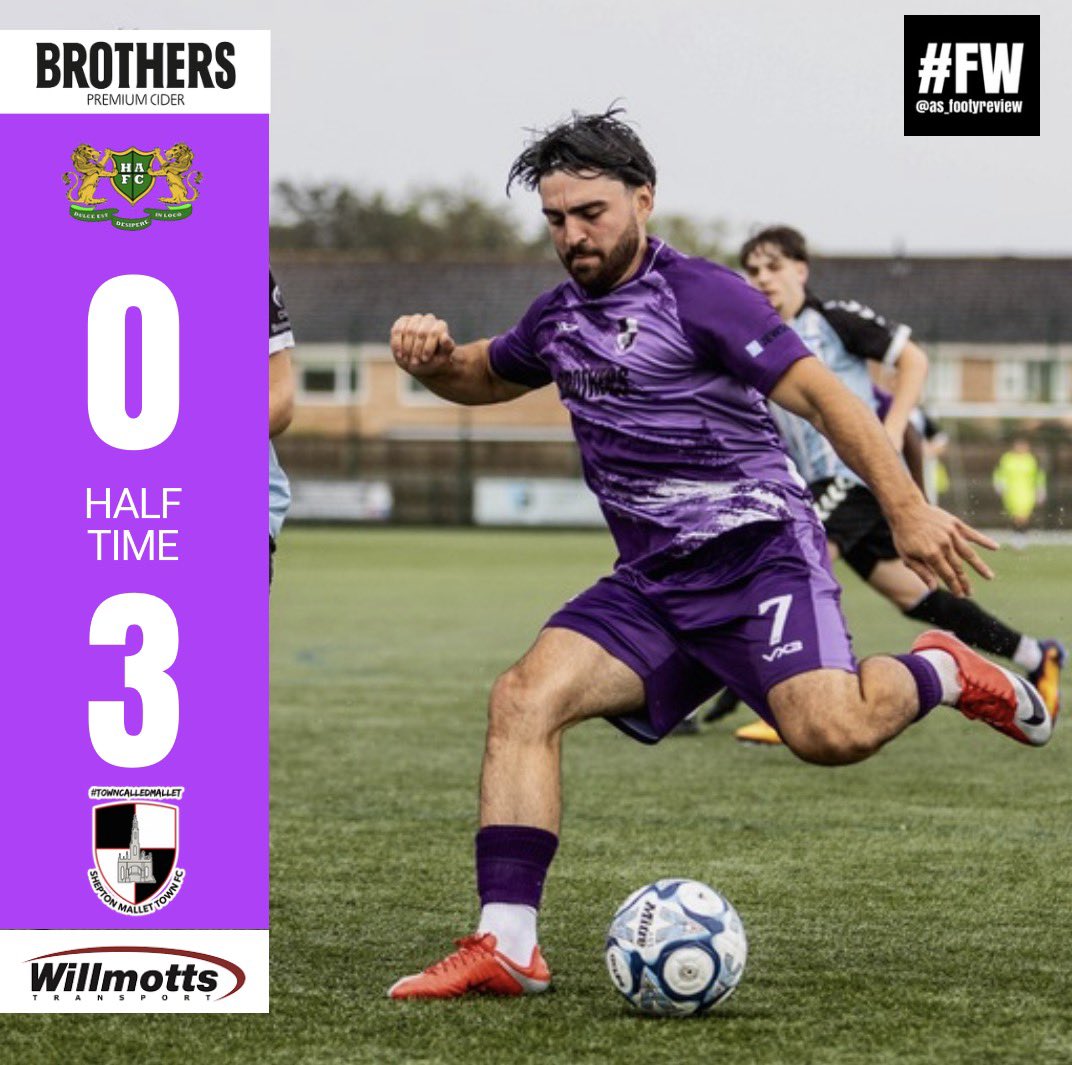 Mallet_AFC's tweet photo. In control at the break.

#HGASHM 🟢 0-3 🟣 [HT]

📷 - @MKSimages https://t.co/CadfpFVPBj