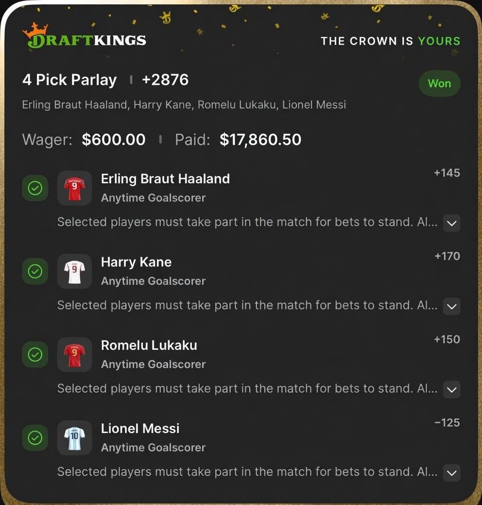 ariaMorgan01's tweet photo. VIP BANGGGG! 💥 Messi does it again 🐐🇦🇷 Wish the World Cup never ended!

$600 ➡️ $17,860.50 😳💥

JOIN THE VIP DISCORD NOW FOR MORE FREE PLAYS👇 @Playbook 

https://t.co/BmpzYbzYud

DON'T MISS OUT THE NEXT ONE 🔥🔥 LFG 🔥🔥✅ https://t.co/gKeonzBZHW