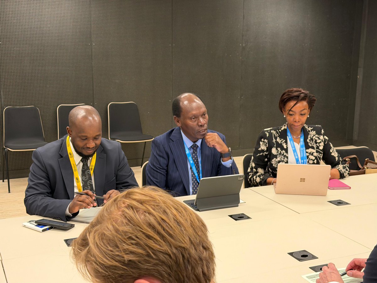 honkabogo's tweet photo. Productive bilateral today in Geneva with H.E. Dr Karsten Wildberger, Germany's Federal Minister for Digital Transformation and Government Modernisation.

We agreed to move our digital partnership from paper to practice: a joint working group will now turn the Kenya-Germany MoU on Digital Policy and Infrastructure into action, covering fibre rollout, AI for public services, Swahili language models and digital skills for our youth.

I invited the Minister and German companies to visit Kenya and see the opportunities at first hand.

#DigitalKenya #AIforGood #KenyaGermany