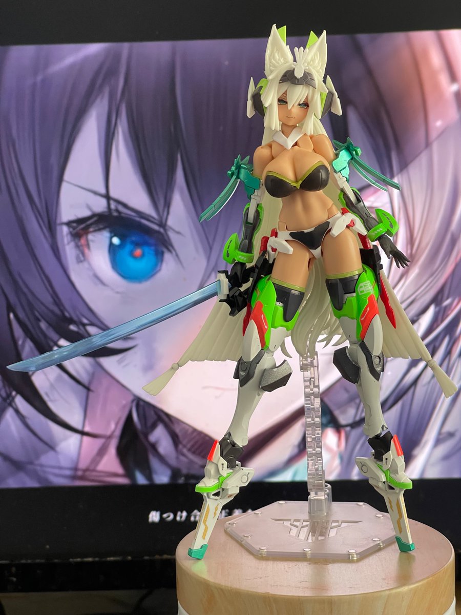 おいでよメガミデバイスの沼 My current work in progress build with