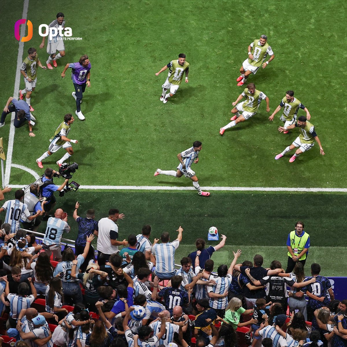 OptaJoe's tweet photo. 10 - 🇦🇷 Enzo Fernández's header was the 10th winning goal scored in the 90th minute at the 2026 FIFA World Cup, now the most in any single edition.

Entertained? https://t.co/Rd0sH4Faqs