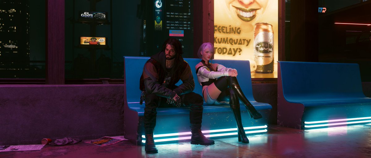 gonkdisarm's tweet photo. just two gonks with survivor's guilt.

#Cyberpunk2077 #Edgerunners #Lucykushinada #Vincent #virtualphotography https://t.co/gsmnLqXQy4
