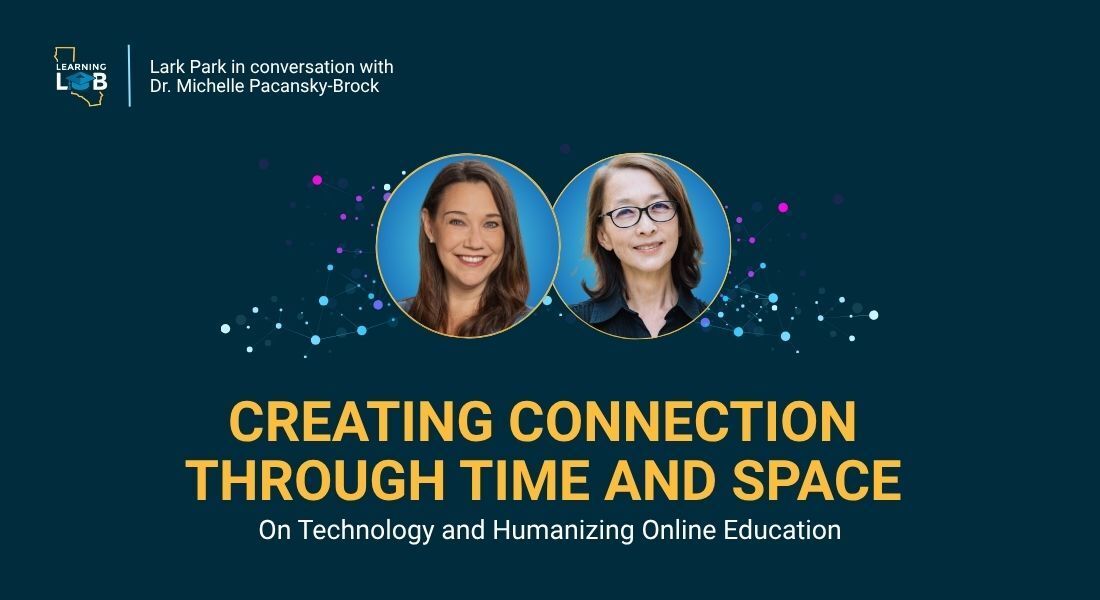 CalCommColleges's tweet photo. Trust, belonging &amp; human connection are essential to student success, online &amp; in person. This @CALearningLab article highlights ideas that align with #Vision2030's commitment to human-centered innovation &amp; equitable learning for every student: https://t.co/GLViEgKrDa. https://t.co/G47Jd6XURW