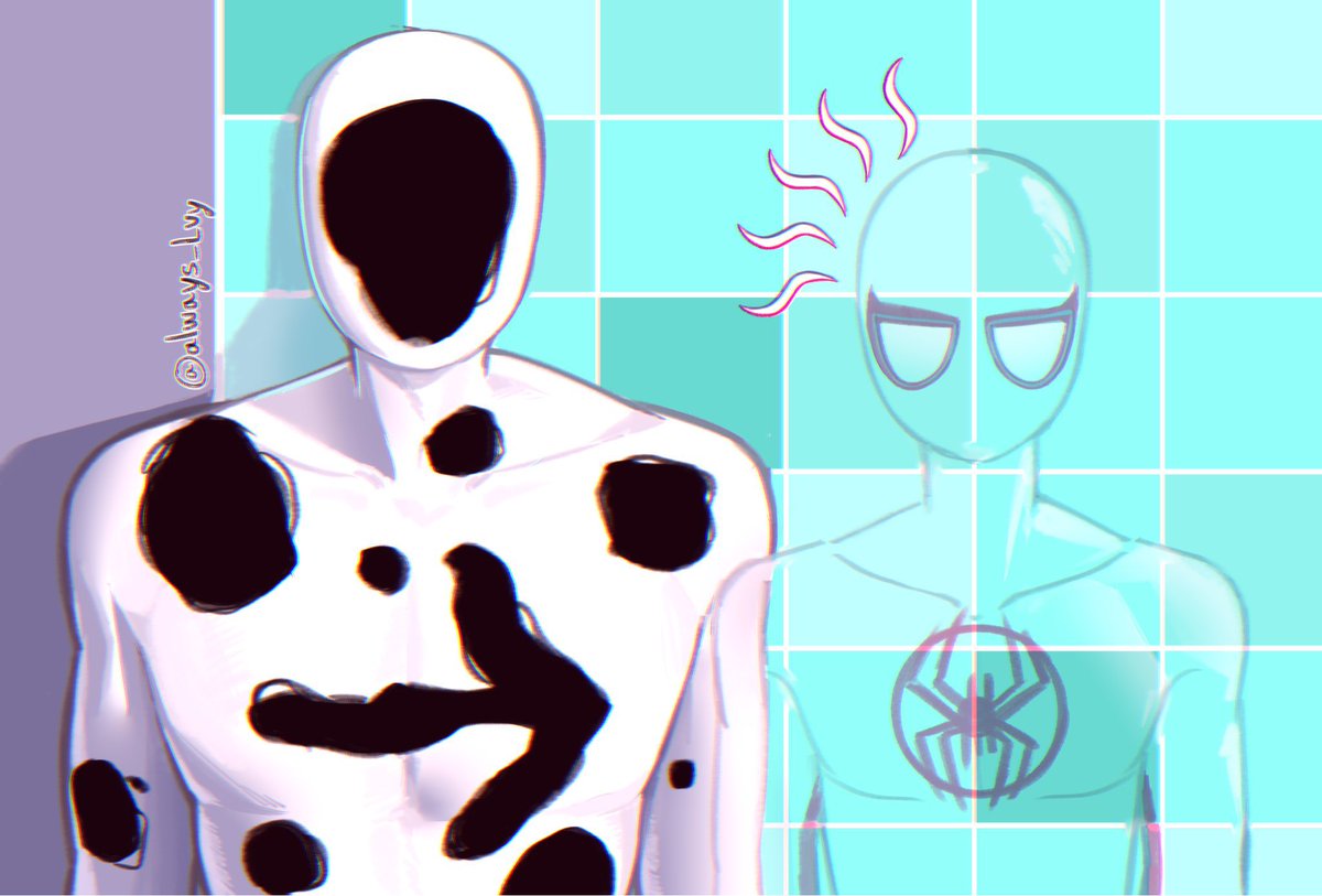 always_Lvy's tweet photo. #spiderverse #spiderman https://t.co/W5gxanTmag