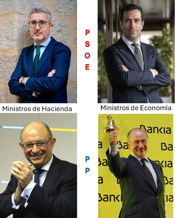 guillotina_Ya's tweet photo. Ministros de Hacienda y Economía.
Busca las diferencias. https://t.co/TSrfczPcms