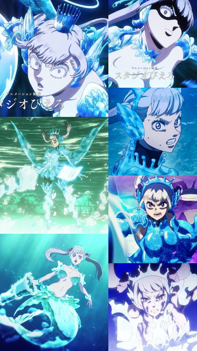 unnu0_'s tweet photo. Here you will find one of the best female protagonists in the shonen world an exceptional heroine who forges her own path without needing the hero to protect her. ⚔️🩵🩵

#BlackClover #NoelleSilva https://t.co/lXZ7RDPGOS