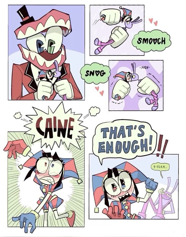 callmesenzu's tweet photo. That's enough!!!!

#caineart #jax #pomni #tadc #theamazingdigitalcircus #episode9 #commissionopen https://t.co/vBuzFcipqT