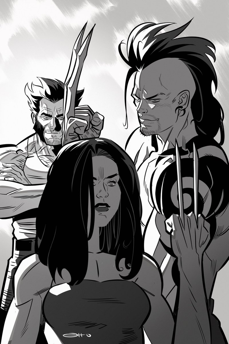 simpledototto's tweet photo. Proud father moment or not? #wolverine #daken #x23 #MarvelArt #fanartㅤㅤㅤㅤ https://t.co/bvzKmBWRjx