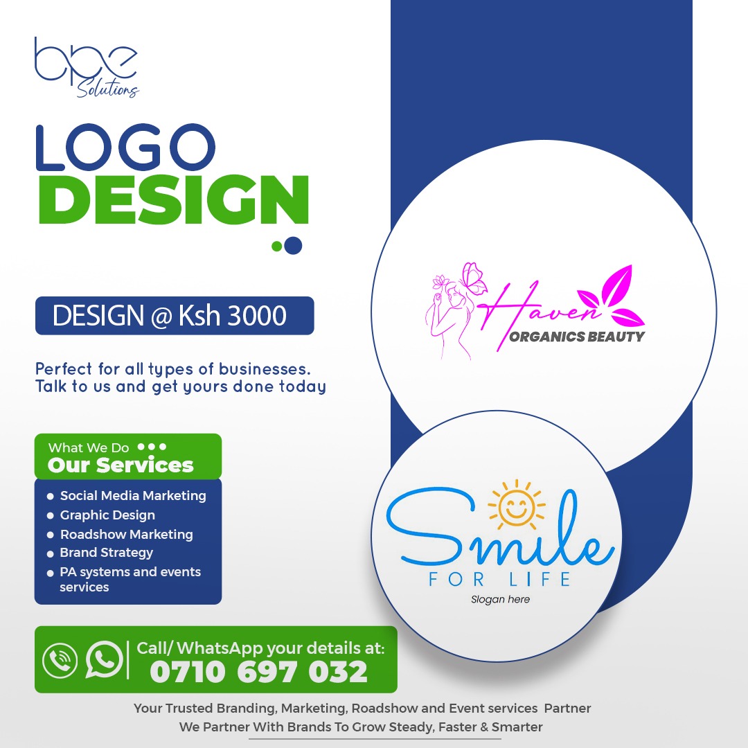 bpesolutionsltd's tweet photo. Your logo is the face of your business. Make it unforgettable with professional design. Call/WhatsApp 👉 0710697032
#bpesolutionsenterprise #logodesign #graphicdesign #brandidentity #logoideas #brandingdesign #corporatelogo #designservices #logocreator #businessbranding https://t.co/YSrx1s5HOr