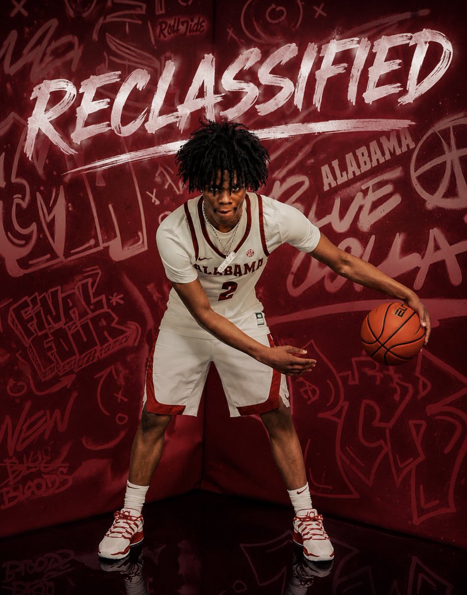 CrimsonCoverage's tweet photo. BREAKING: Alabama commit & 5 ⭐️ PG Anderson Diaz is reclassifying from the ‘27 class to the ‘26 class.

Meaning he will be enrolling early and joining the Alabama basketball team for the upcoming season.

Diaz is ranked as a top-32 overall prospect and a top-10 point guard by all recruiting services. 

The New York native is listed at 6-foot-1, 180 pounds and figures to be a crucial piece of Alabama’s backcourt next season.

What are your thoughts on this news? 🤔